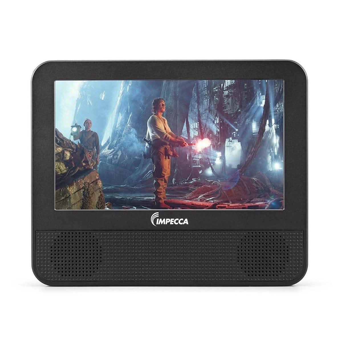 Impecca DVPDS-722 7-Zoll-DVD-Player mit zwei Bildschirmen