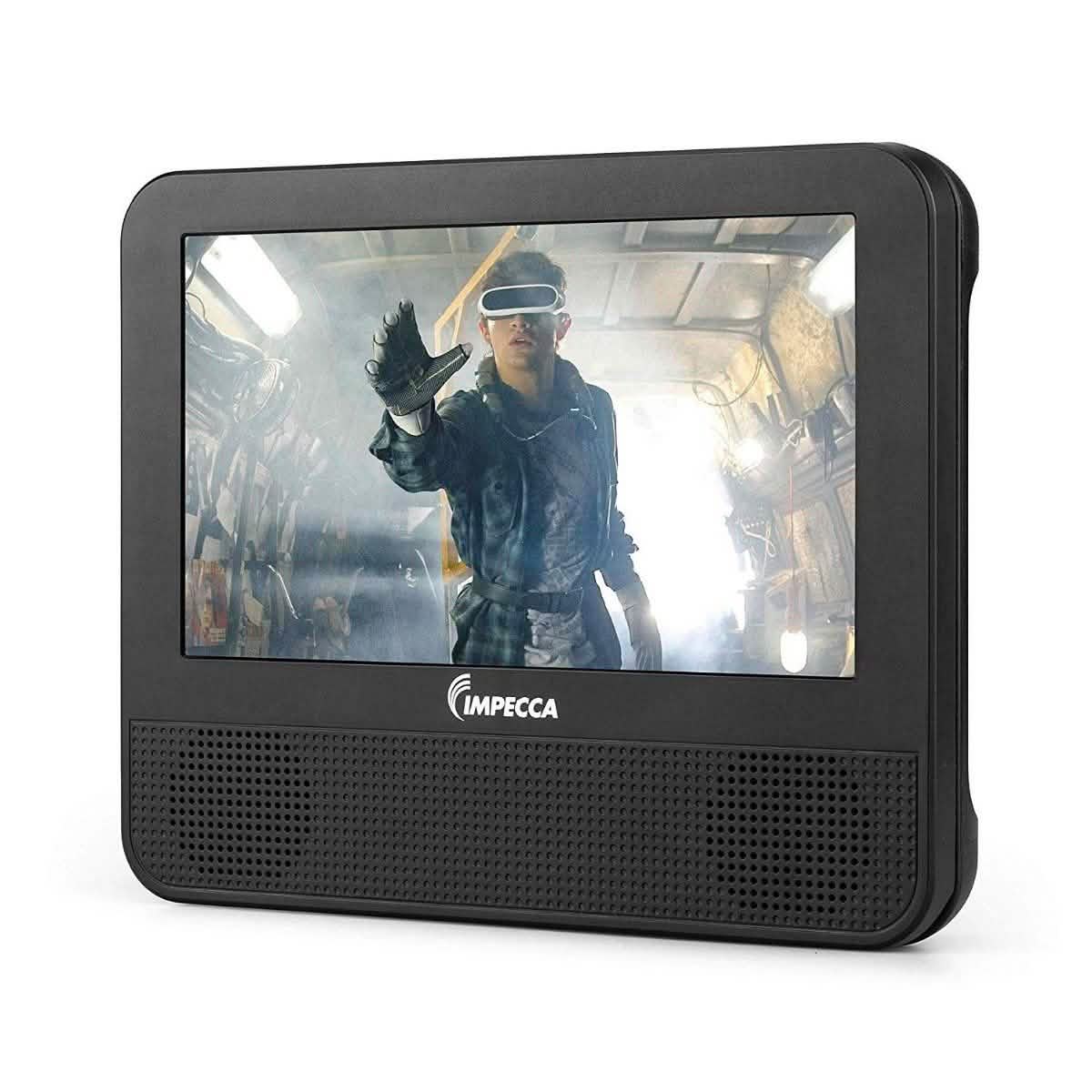 Impecca DVPDS-722 7-Zoll-DVD-Player mit zwei Bildschirmen