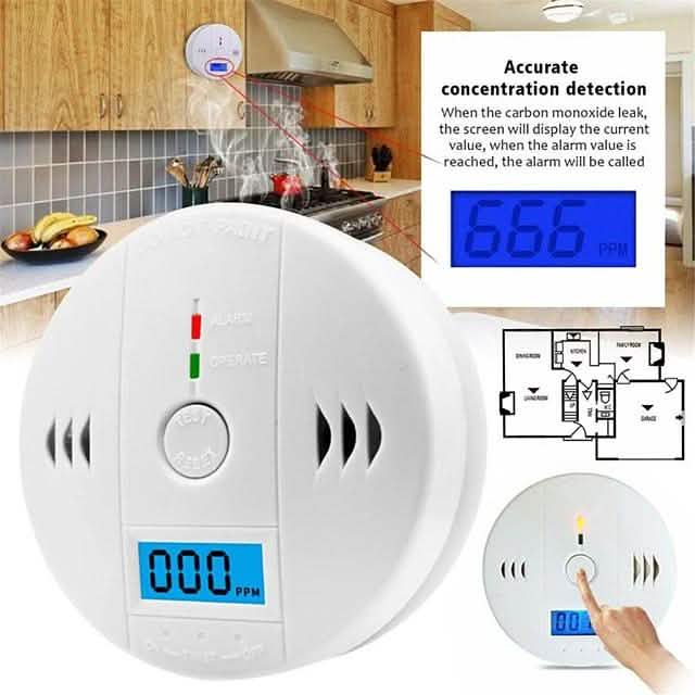 Unabhängiger Kohlenmonoxid-Sensor-Detektor-Alarm