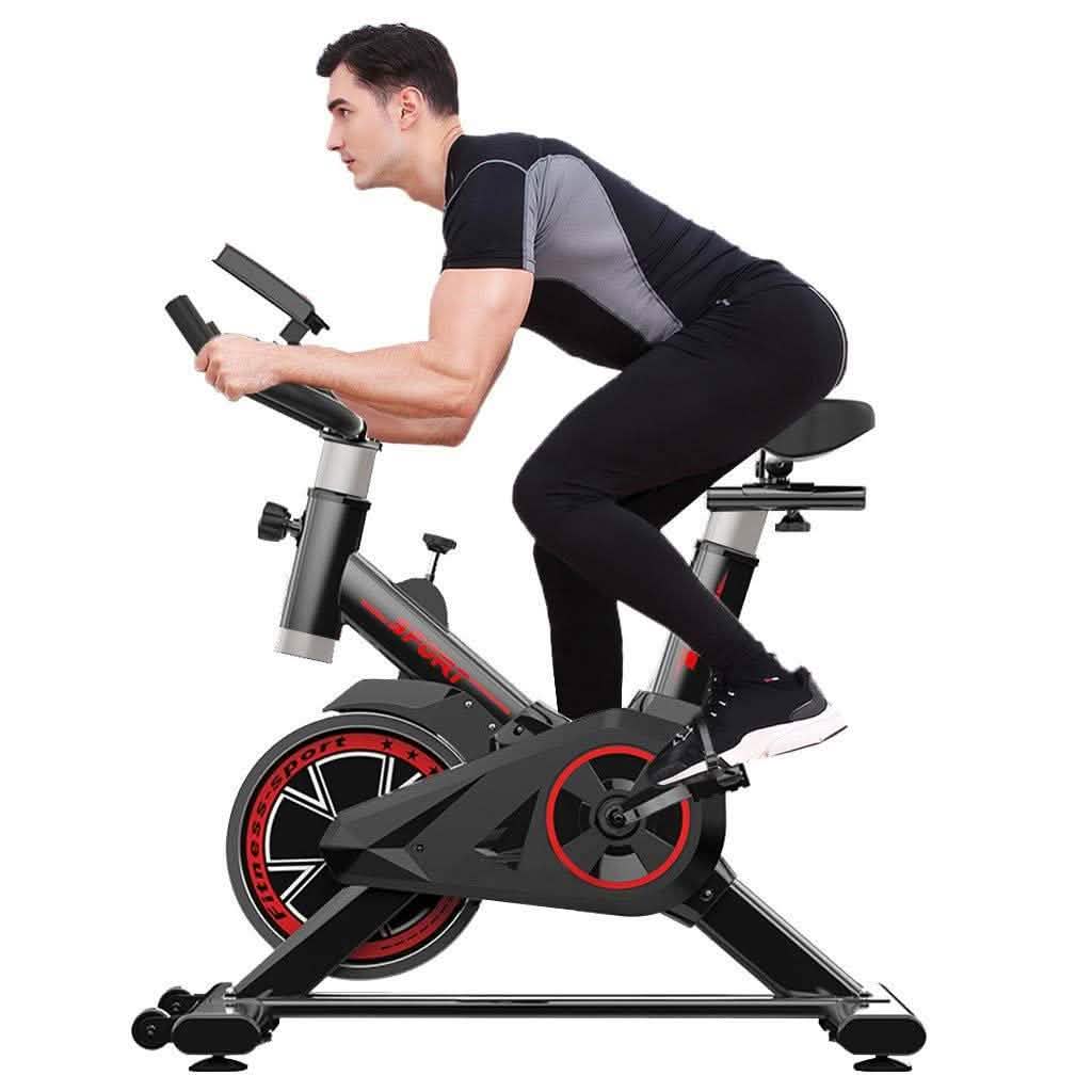 Indoor-Cycling-Ergometer Riemenantrieb mit LCD-Monitor