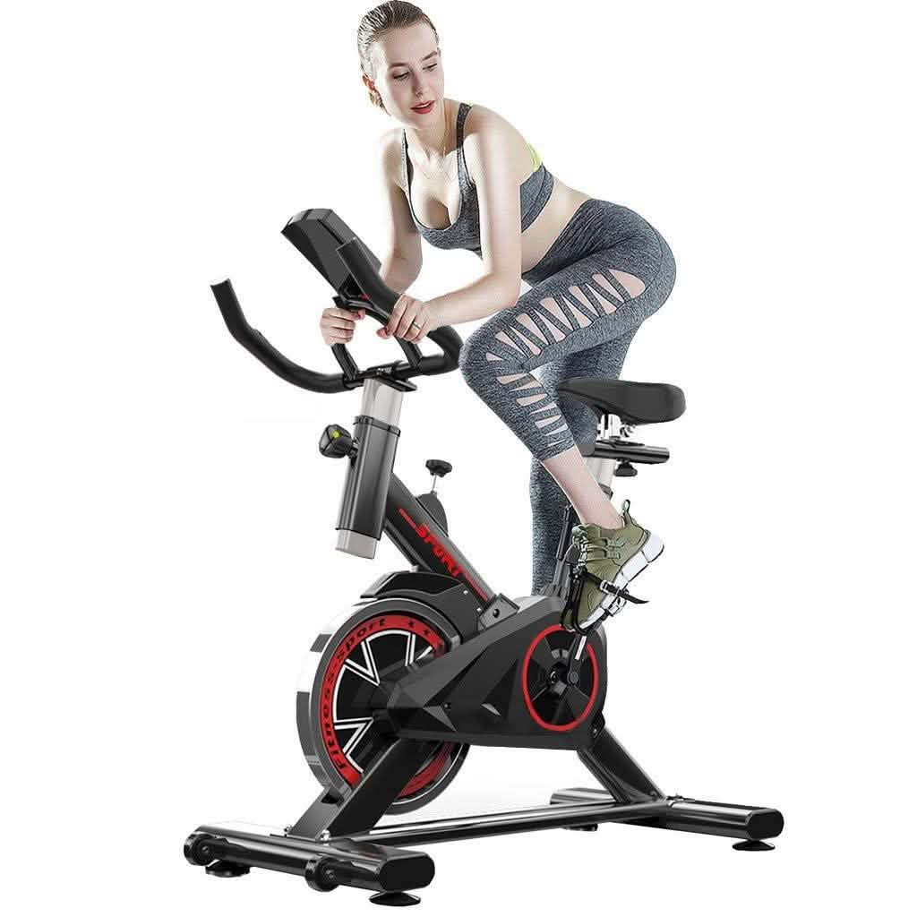 Indoor-Cycling-Ergometer Riemenantrieb mit LCD-Monitor