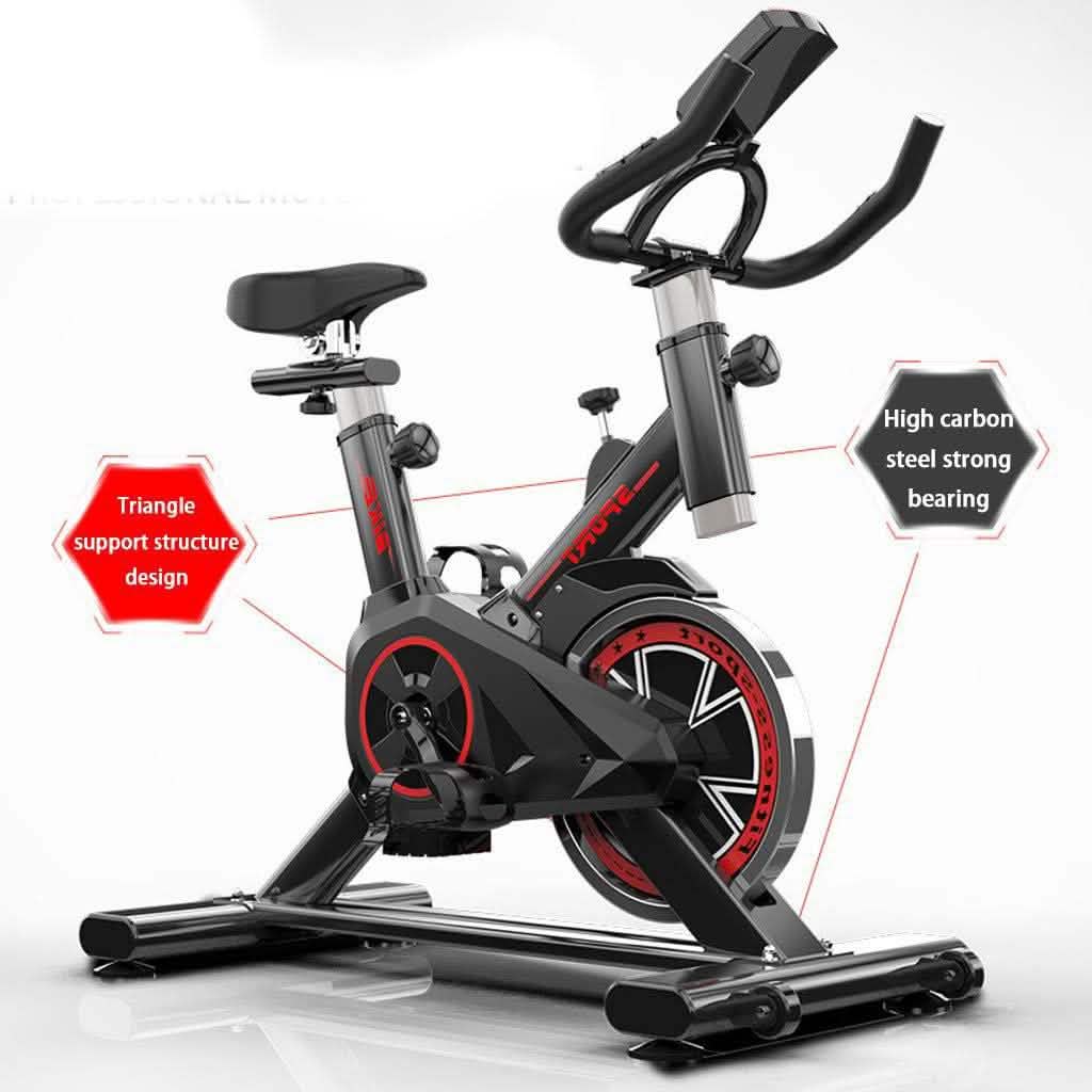 Indoor-Cycling-Ergometer Riemenantrieb mit LCD-Monitor