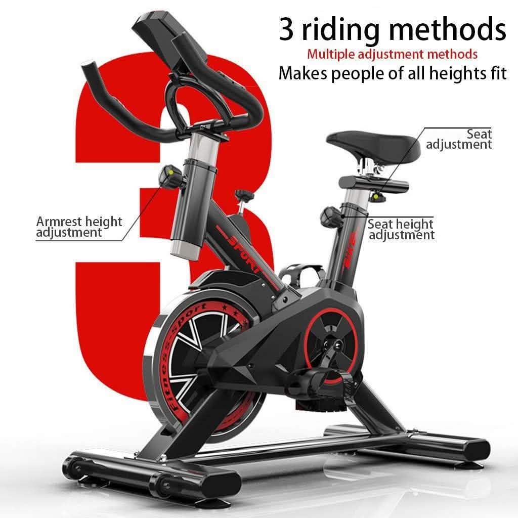 Indoor-Cycling-Ergometer Riemenantrieb mit LCD-Monitor