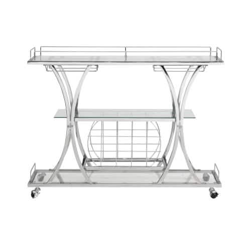 Industrieller Barwagen Küchenbar Servierwagen
