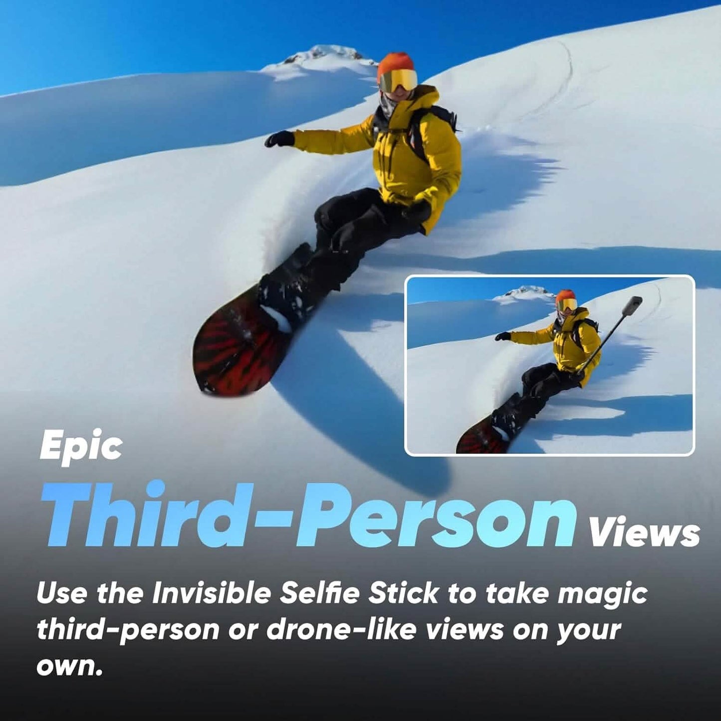 Insta360 X3 64GB Vlog Kit – 360-Grad-Action-Kamera mit 5.7K 360, 4K Einzelobjektiv-Kamera, wasserdicht (Generalüberholt)