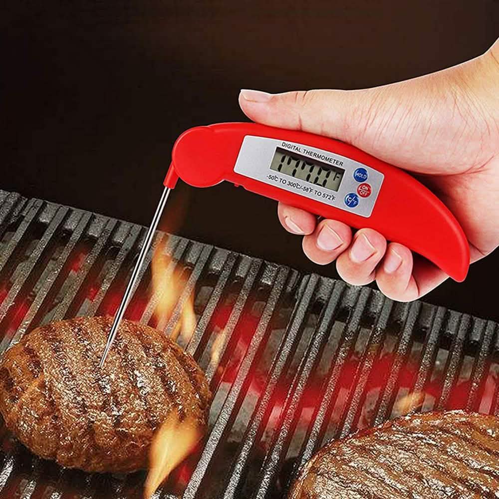 Digitales Sofort-Fleischthermometer für Grillen und Kochen