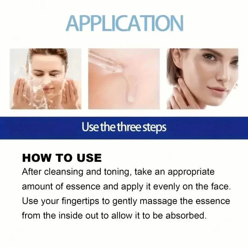 Intensives Anti-Aging Botox Gesichts-Serum – Kollagen-Serum für die Haut mit Vitamin C, Hyaluronsäure und Niacinamid