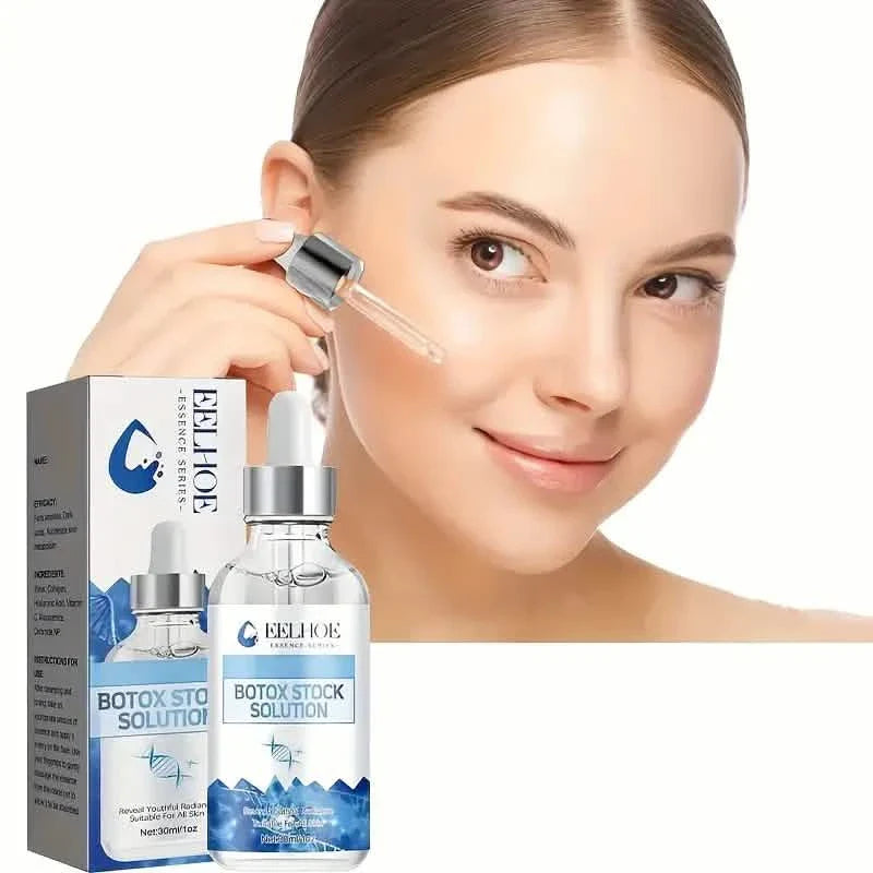 Intensives Anti-Aging Botox Gesichts-Serum – Kollagen-Serum für die Haut mit Vitamin C, Hyaluronsäure und Niacinamid