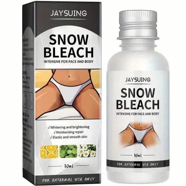 Intensive aufhellende & nährende Hautcreme - Snow Bleach Whitening Formel für Achseln & Oberschenkel