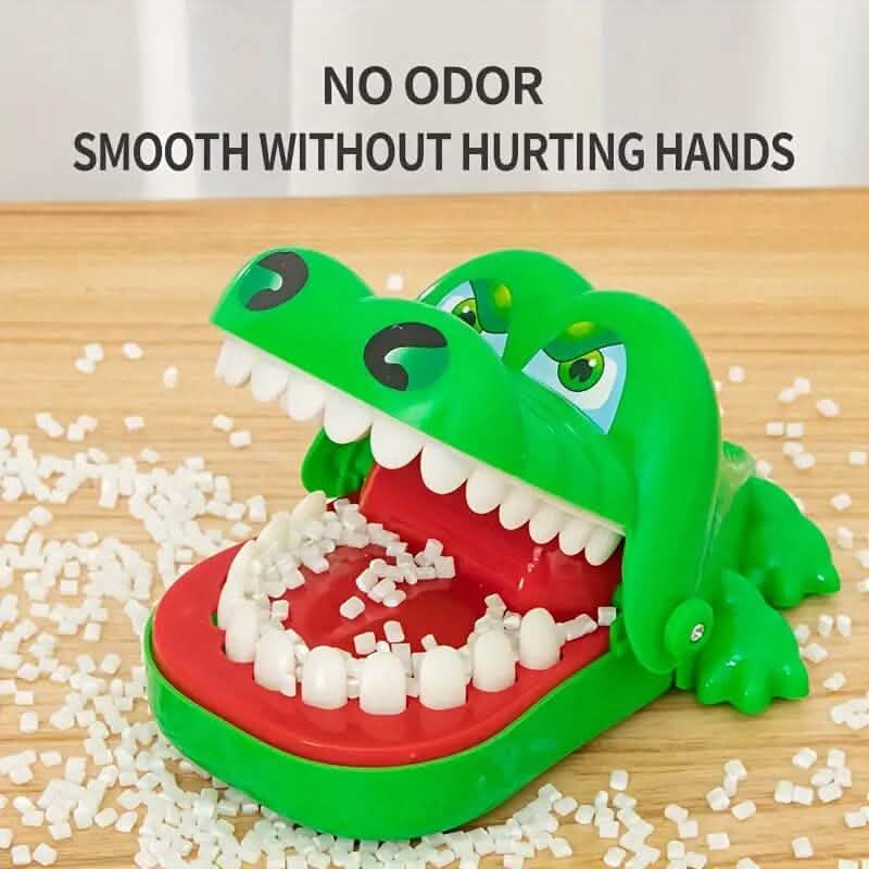 Interaktives Krokodil-Fingerschnappspielzeug