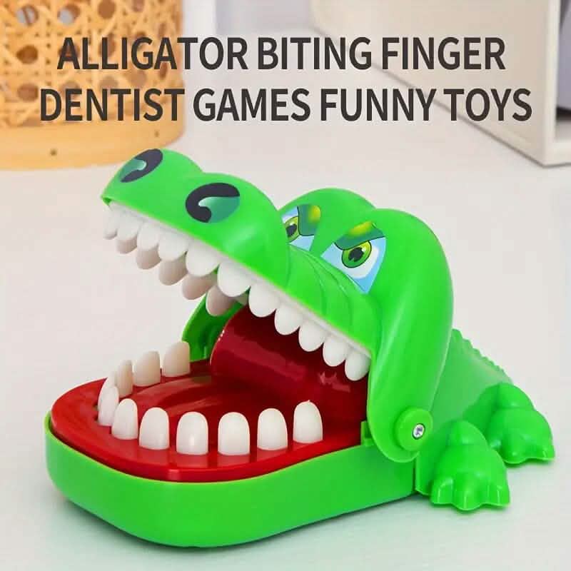Interaktives Krokodil-Fingerschnappspielzeug