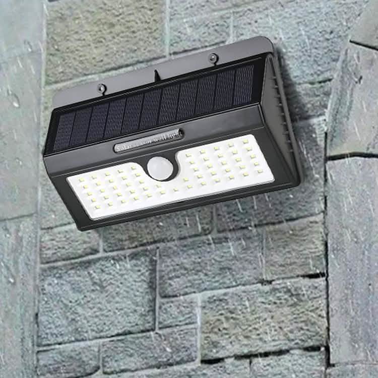IP65 Wasserdichte Solarleuchten für Außenbereiche, 55 LEDs, Solar-Wandleuchten