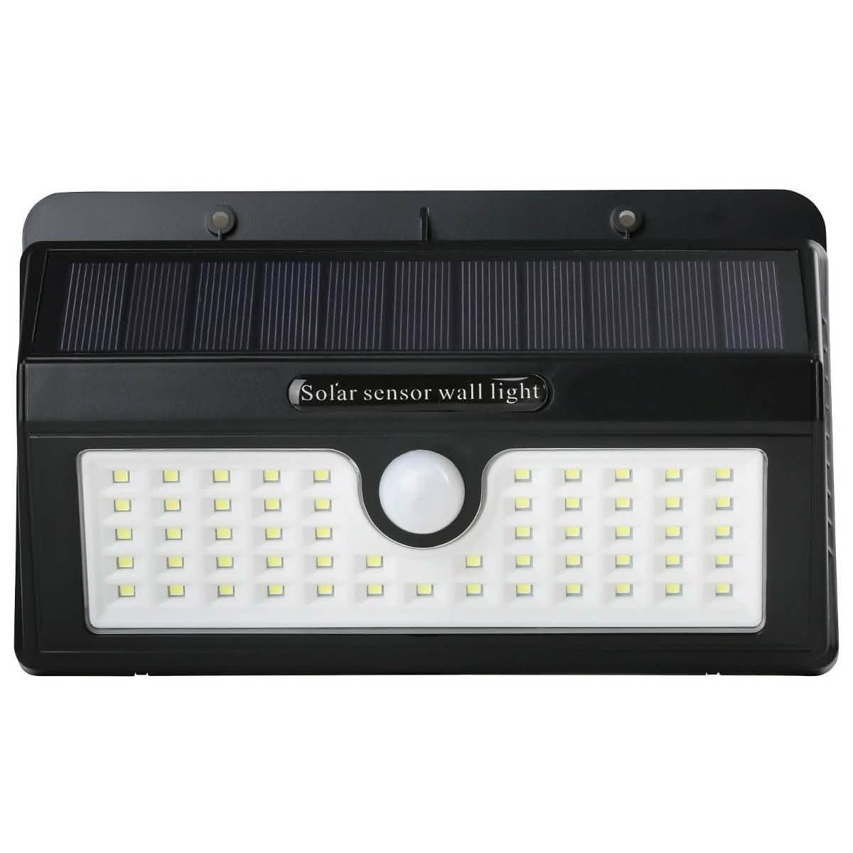 IP65 Wasserdichte Solarleuchten für Außenbereiche, 55 LEDs, Solar-Wandleuchten
