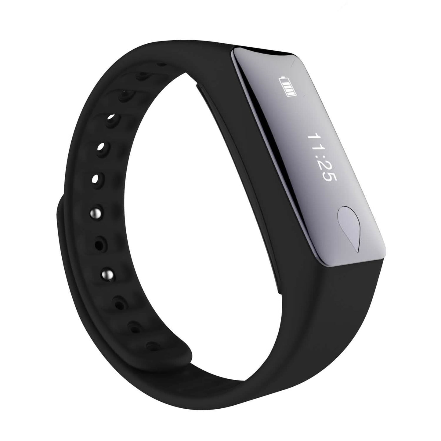 IP67 Fitness-Tracker-Uhr mit Herzfrequenzmesser und Schrittzähler