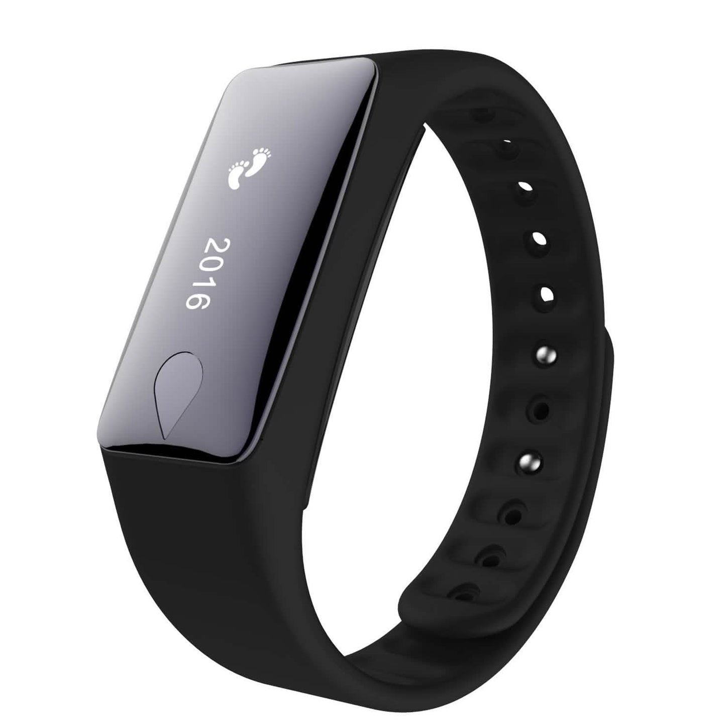 IP67 Fitness-Tracker-Uhr mit Herzfrequenzmesser und Schrittzähler