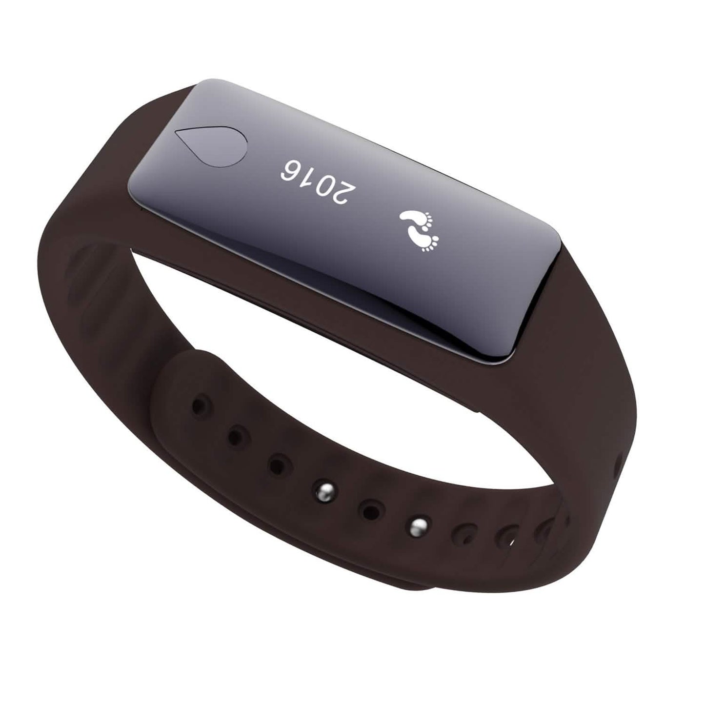 IP67 Fitness-Tracker-Uhr mit Herzfrequenzmesser und Schrittzähler
