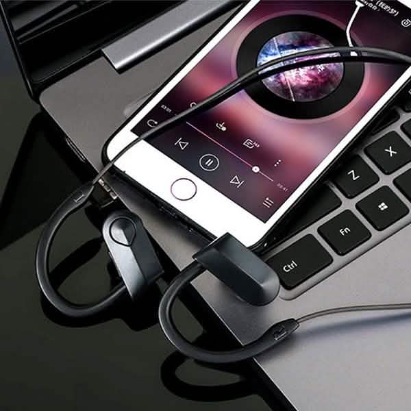IPX5 Wasserdichte Stoßbass-Stereo-Wireless-Bluetooth-Kopfhörer