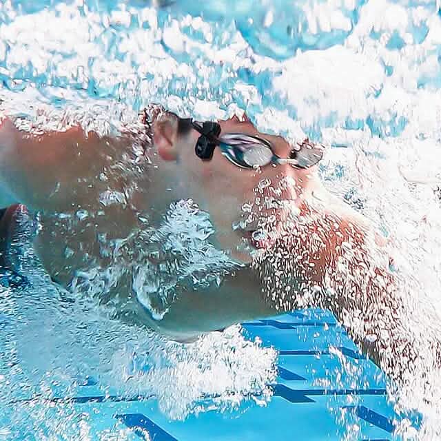 IPX8 Wasserdichte Knochenschall-Kopfhörer mit offener Ohrpassform