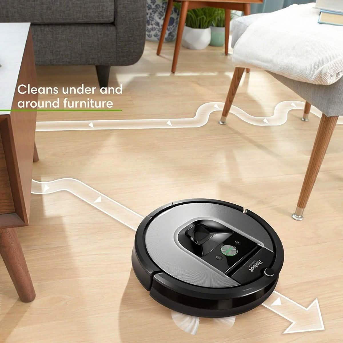 iRobot Roomba 960 Saugroboter - WLAN-fähig, Kartierungsfunktion, Kompatibel mit Alexa (Generalüberholt)