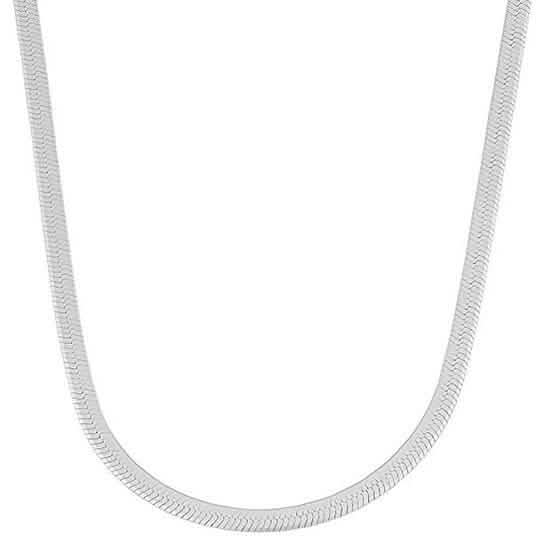 Italienische Figaro-Kette aus Sterlingsilber