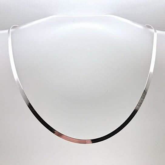 Italienische Figaro-Kette aus Sterlingsilber