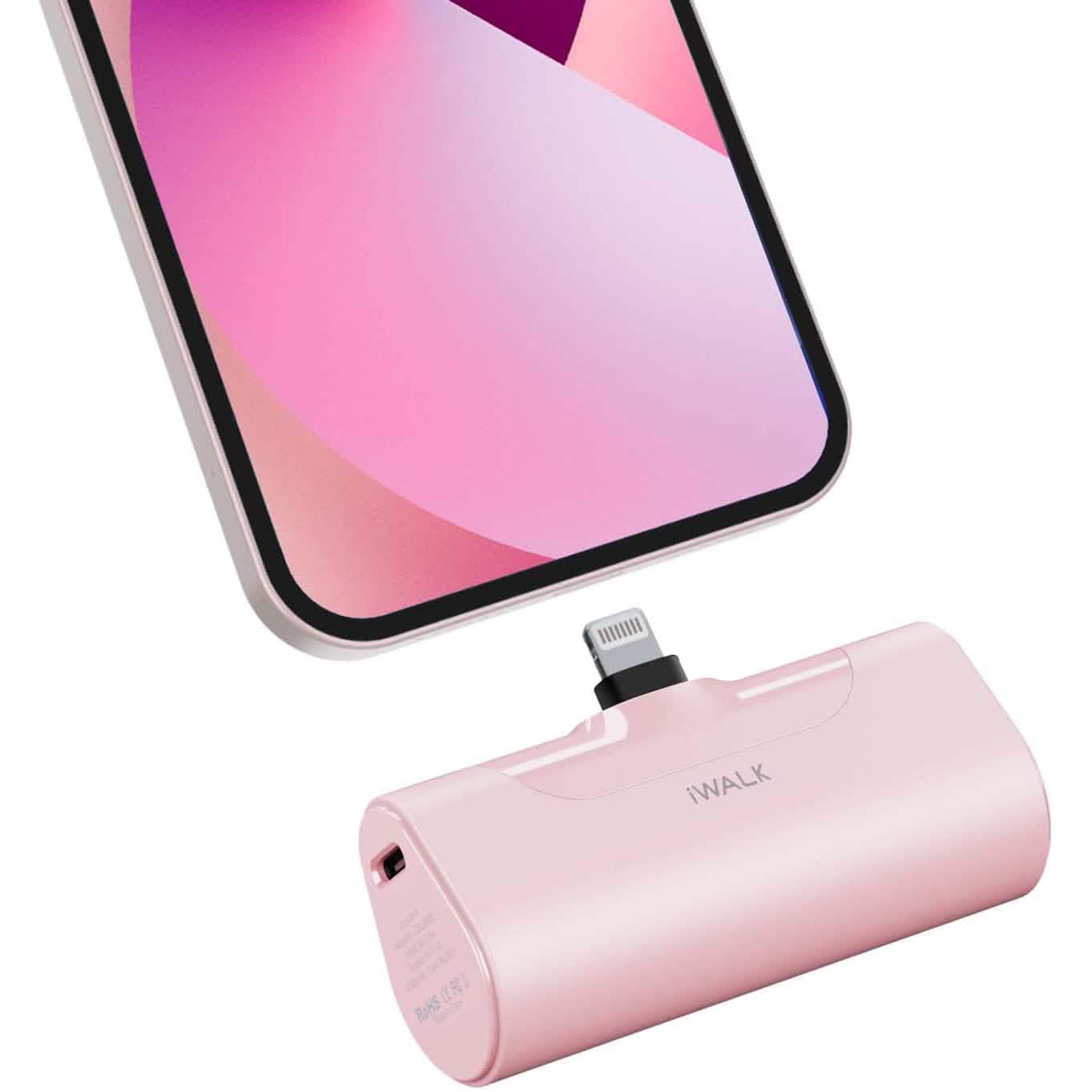 iWALK Kleine tragbare Powerbank 4500mAh Ultrakompakte Powerbank