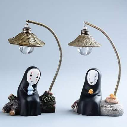 Japanisches Kaonashi No-Face LED-Nachtlichtfigur