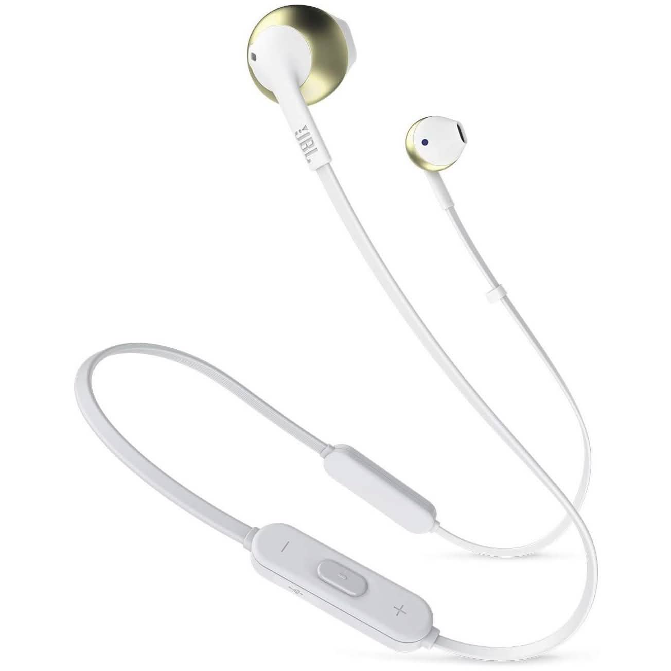 JBL TUNE 205BT – kabelloser Bluetooth In-Ear-Kopfhörer – Champagner Gold