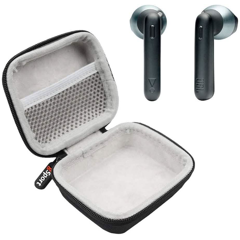 JBL Tune 220TWS True Wireless In-Ear-Kopfhörer mit gSport Deluxe Hardshell-Case