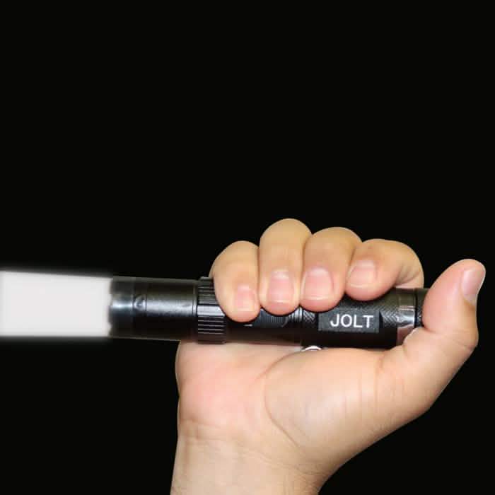 JOLT Taktische Taschenlampe mit Elektroschocker 75.000.000