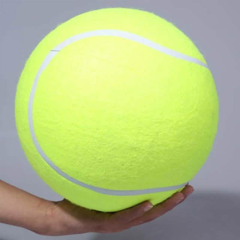 Jumbo-Tennisball für Autogramme, Hunde und Kinder