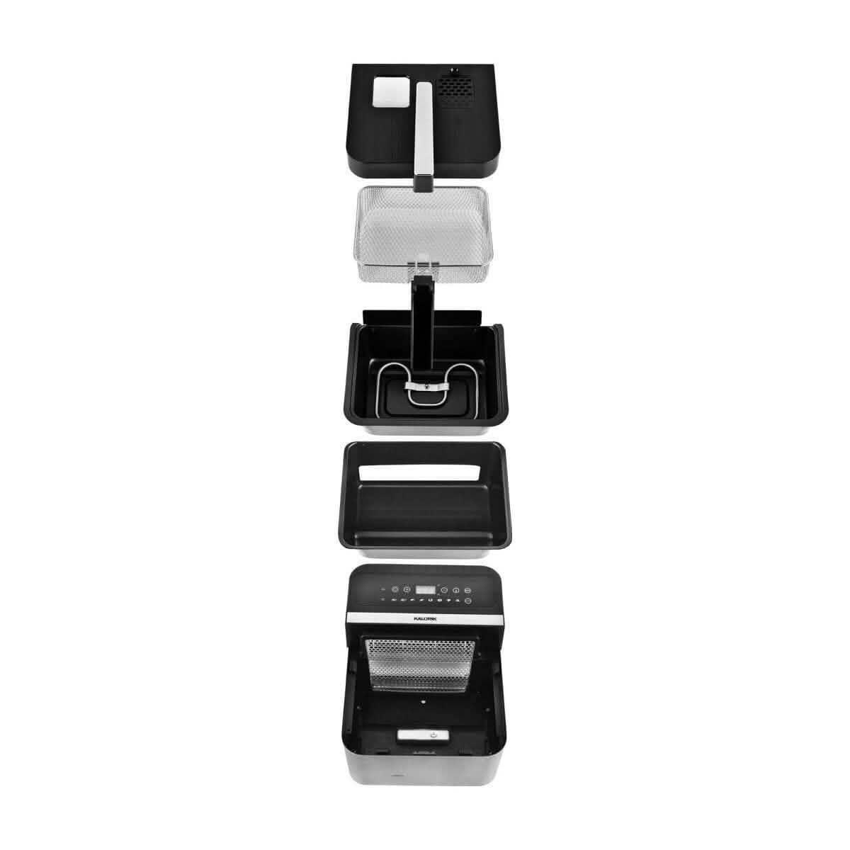 Kalorik 2-in-1 Digitale Heißluft- und Fritteuse