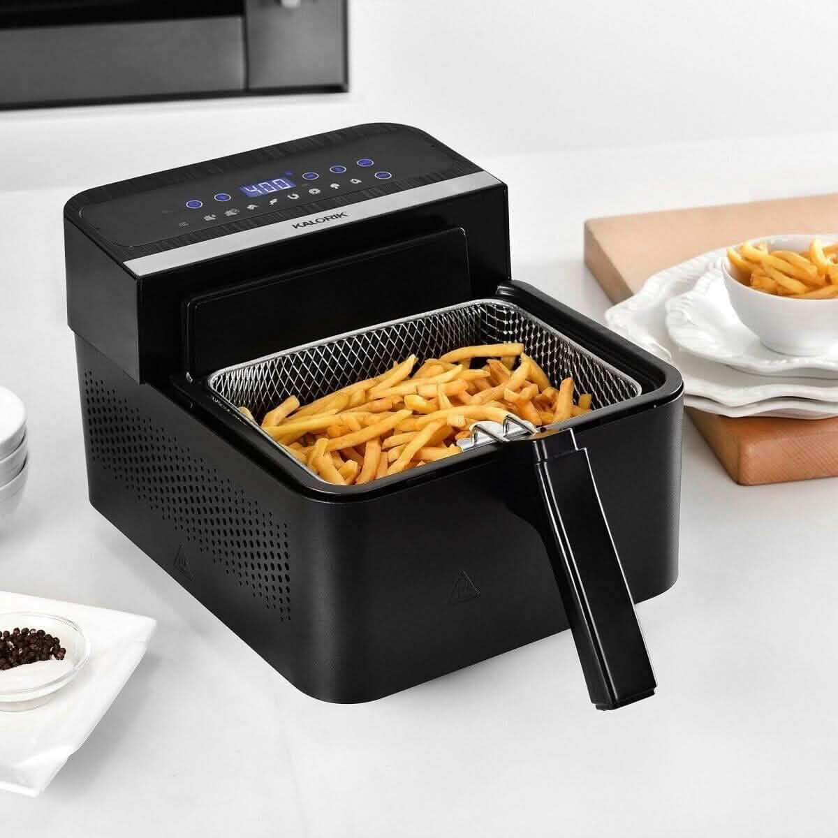 Kalorik 2-in-1 Digitale Heißluft- und Fritteuse
