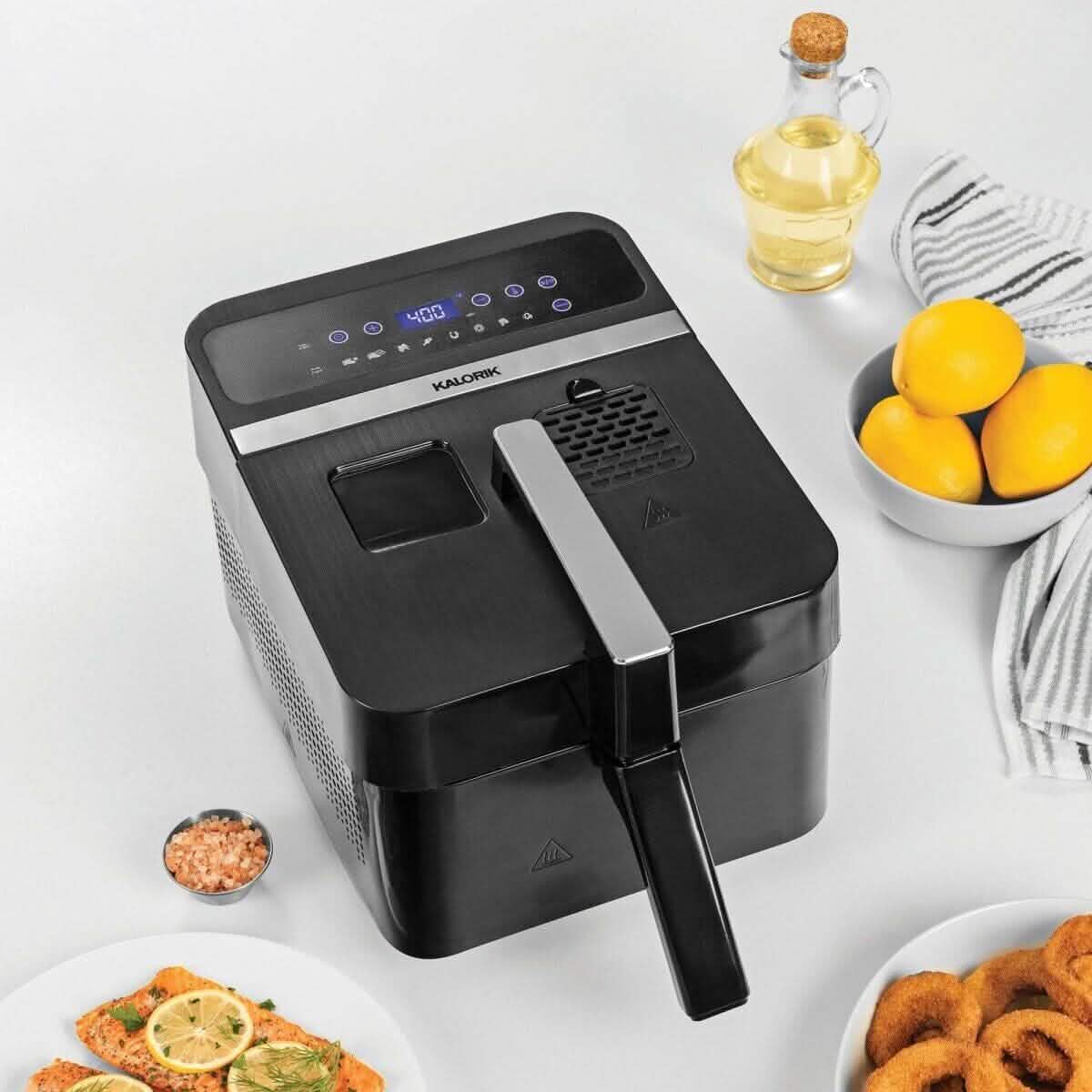 Kalorik 2-in-1 Digitale Heißluft- und Fritteuse