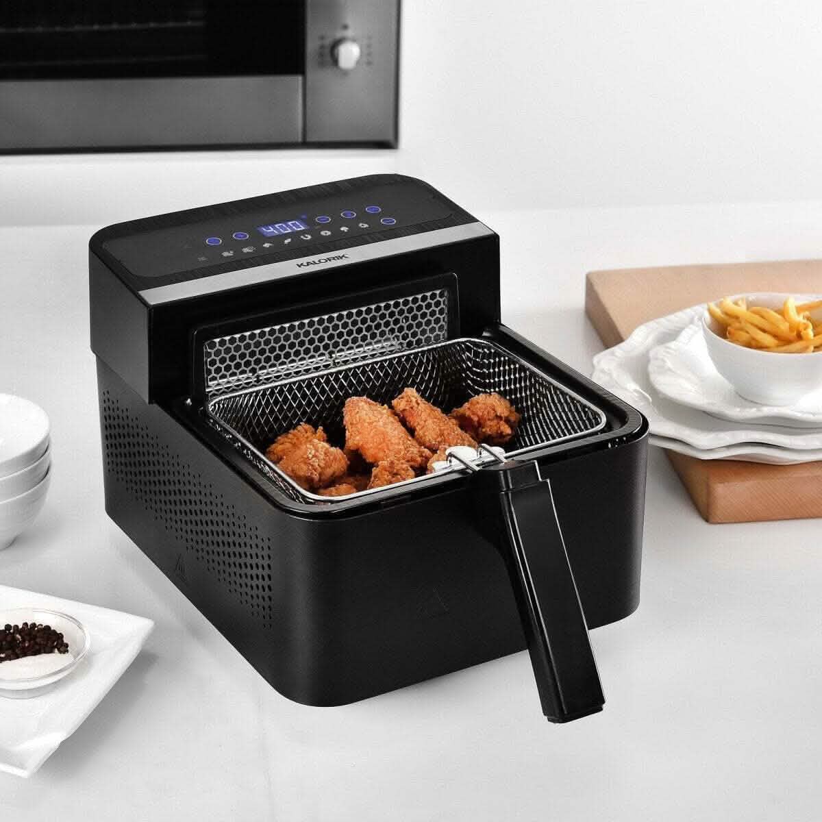 Kalorik 2-in-1 Digitale Heißluft- und Fritteuse