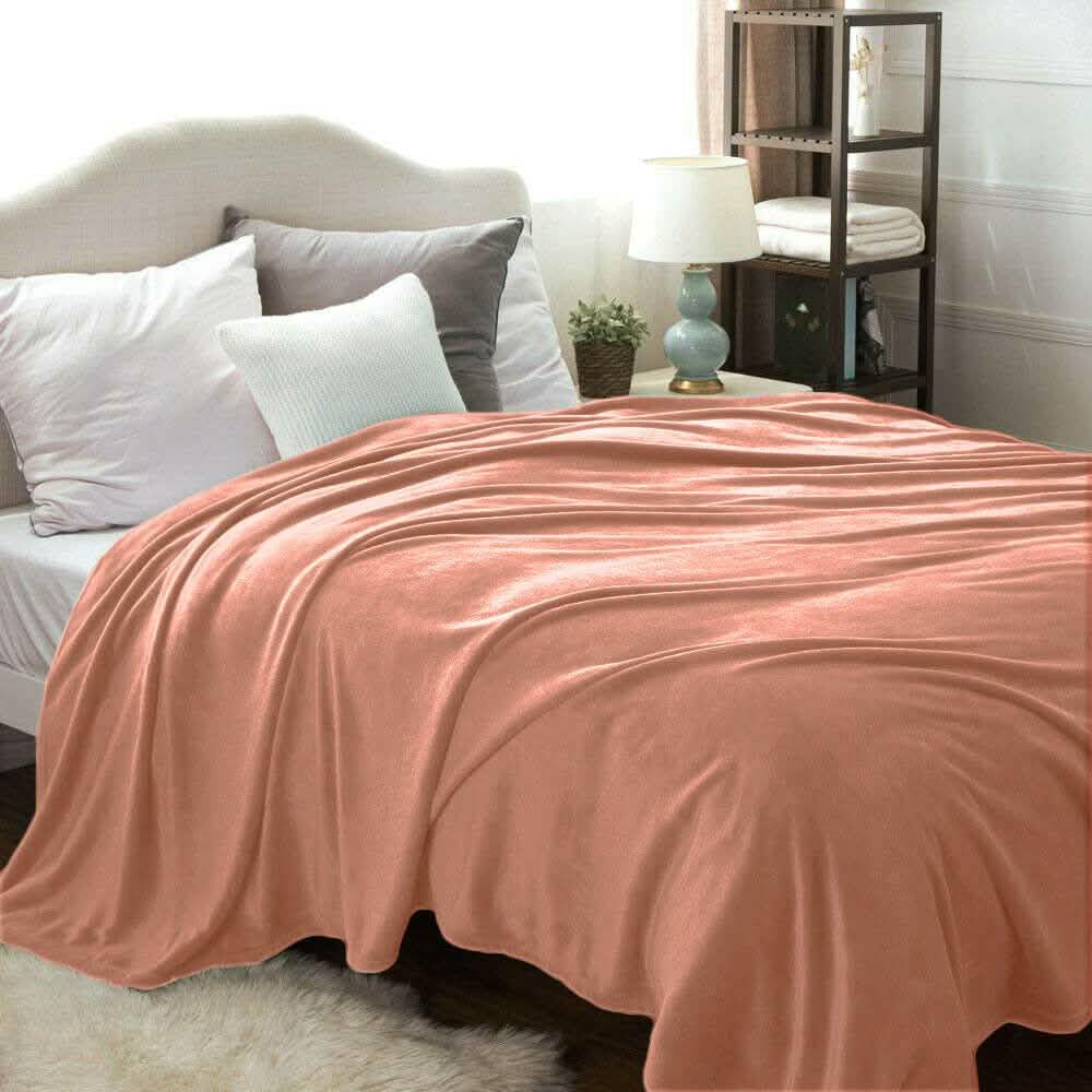 Kathy Ireland Flanell Uni Microplüsch Bettdecken