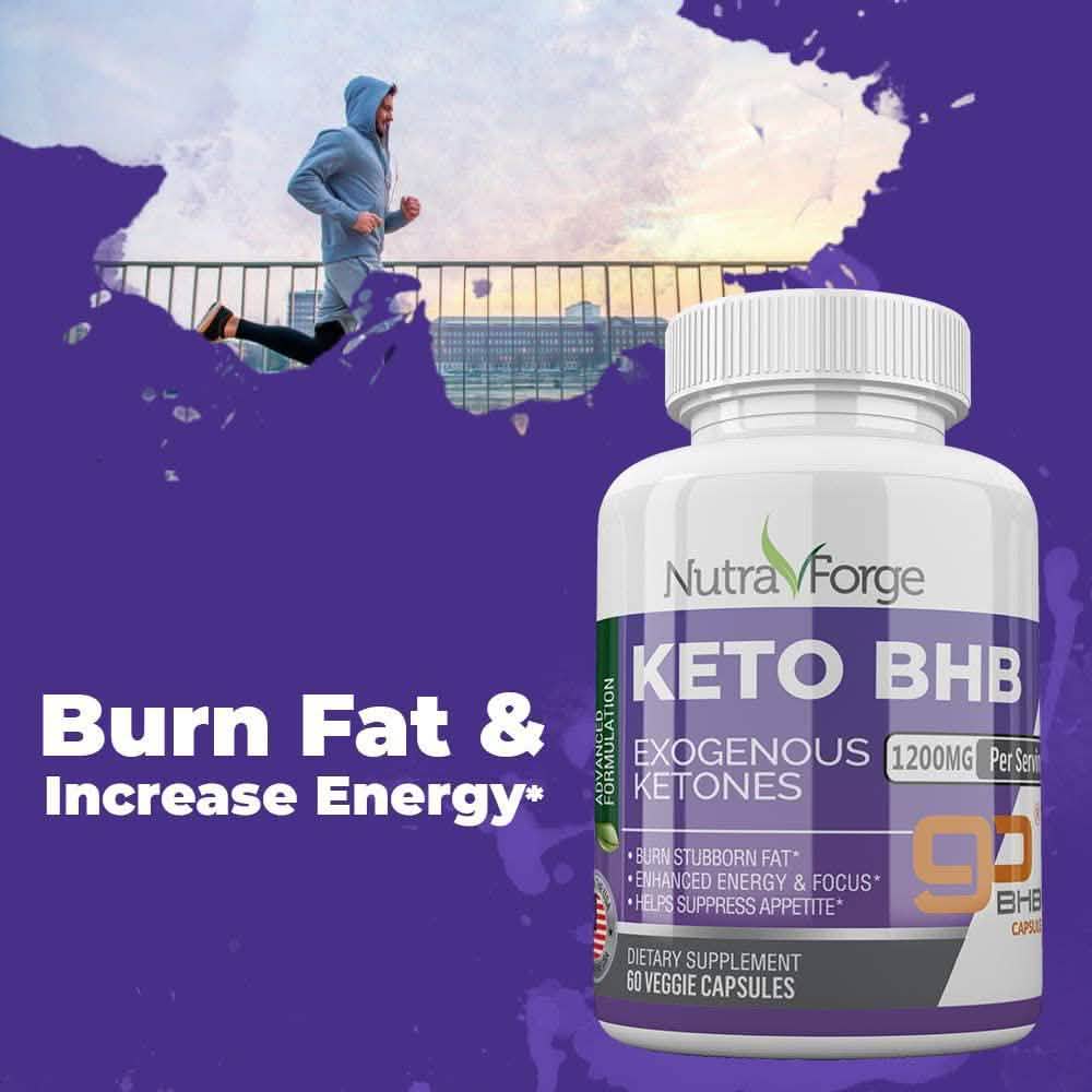Keto BHB Pillen 1200mg Ketogene Keto Pillen für Frauen und Männer
