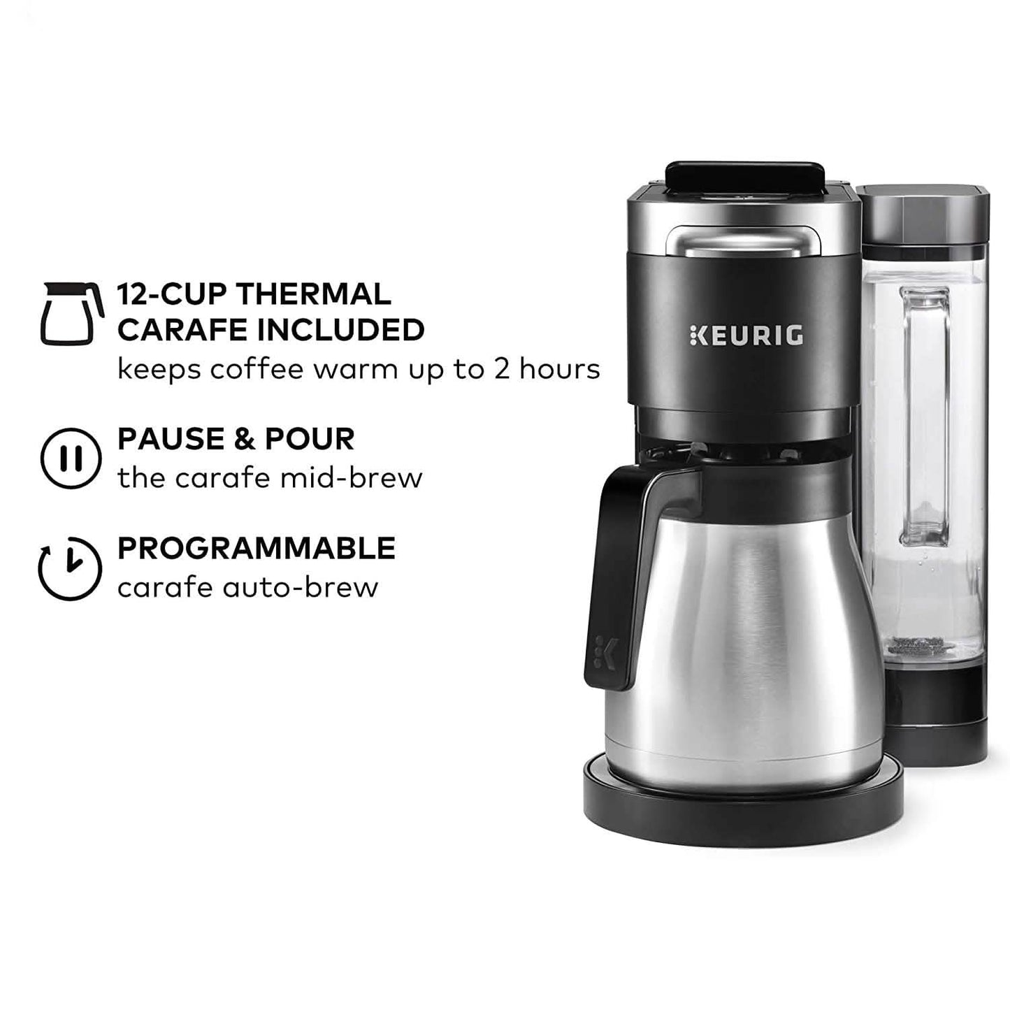 Keurig K-Duo Plus Kaffeemaschine (Generalüberholt)