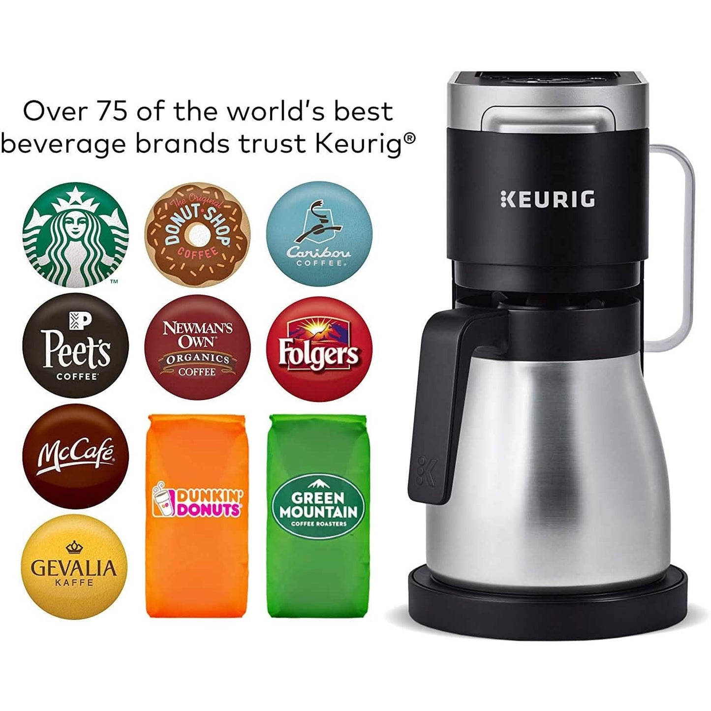 Keurig K-Duo Plus Kaffeemaschine (Generalüberholt)