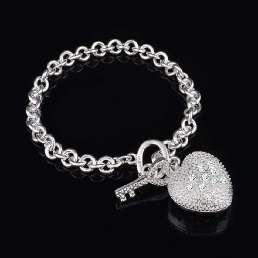 "Schlüssel zu meinem Herzen" Toggle-Armband