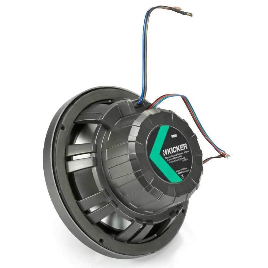 Kicker Paar 45KM84L 8" 600 Watt Marine Boots-wasserdichte Lautsprecher (Generalüberholt)