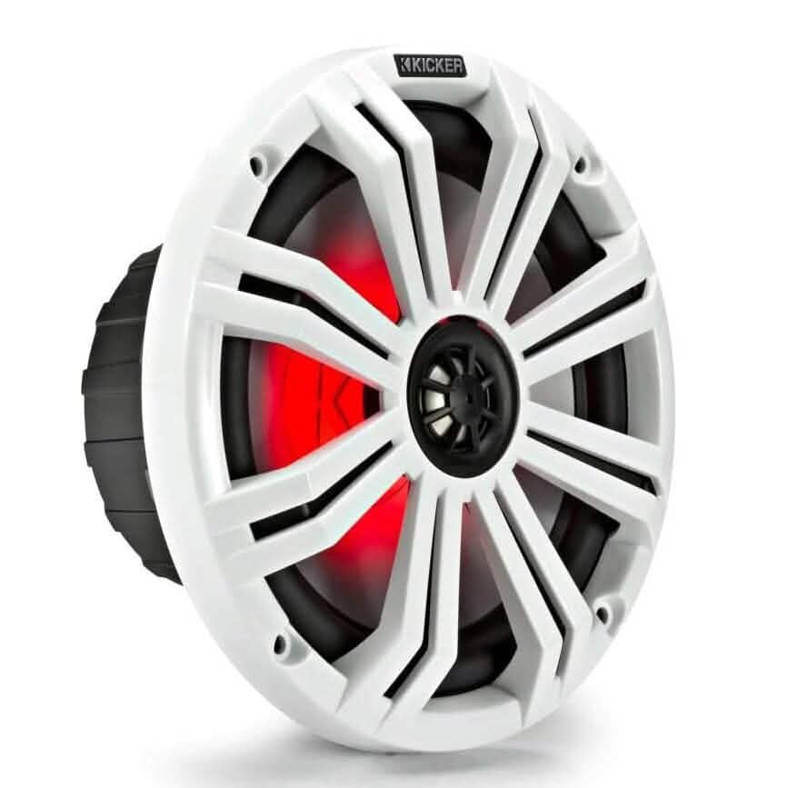 Kicker Paar 45KM84L 8" 600 Watt Marine Boots-wasserdichte Lautsprecher (Generalüberholt)