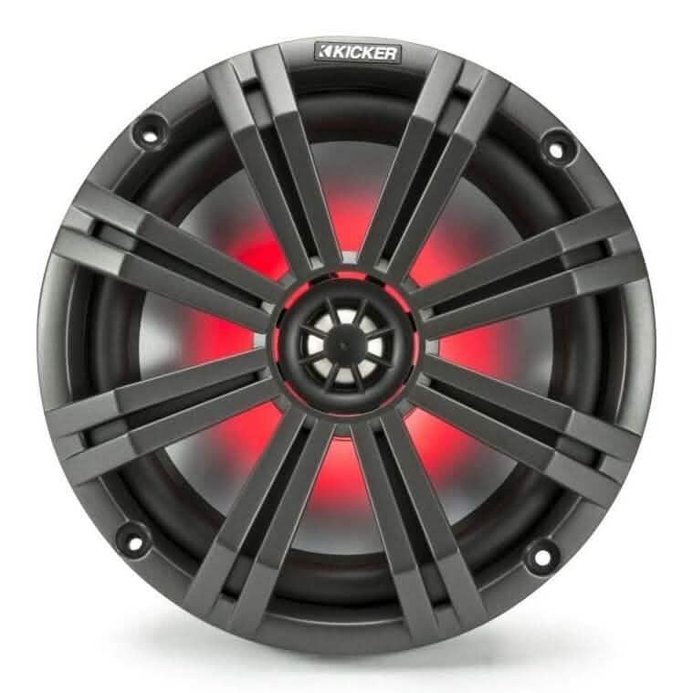 Kicker Paar 45KM84L 8" 600 Watt Marine Boots-wasserdichte Lautsprecher (Generalüberholt)