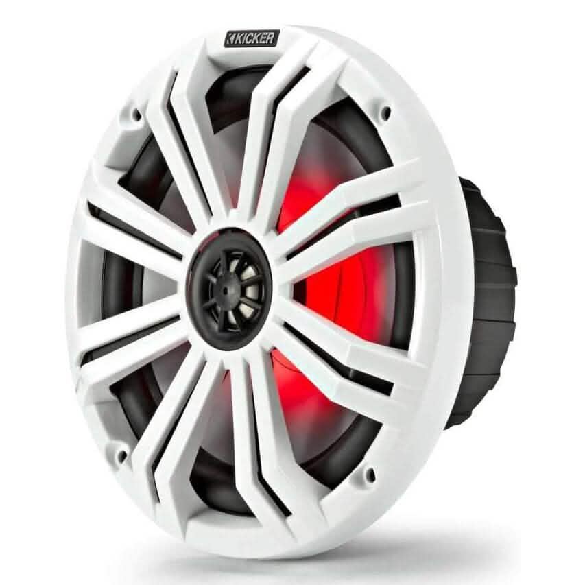 Kicker Paar 45KM84L 8" 600 Watt Marine Boots-wasserdichte Lautsprecher (Generalüberholt)
