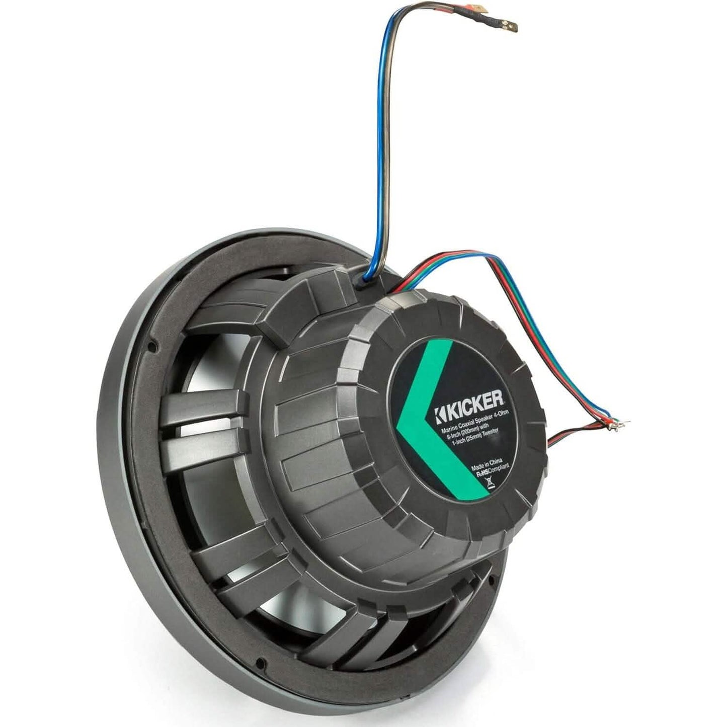Kicker Paar 45KM84L 8" 600 Watt Marine Boots-wasserdichte Lautsprecher (Generalüberholt)