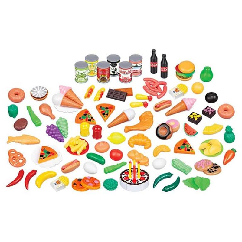Kinder-Spielzeuglebensmittel-Set (sortiert) – Verschiedene Set-Größen