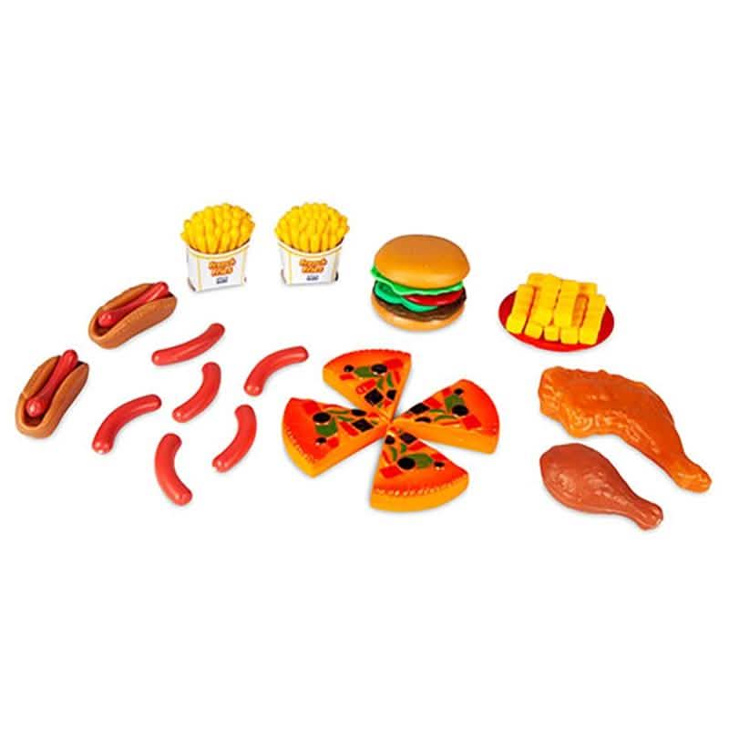 Kinder-Spielzeuglebensmittel-Set (sortiert) – Verschiedene Set-Größen