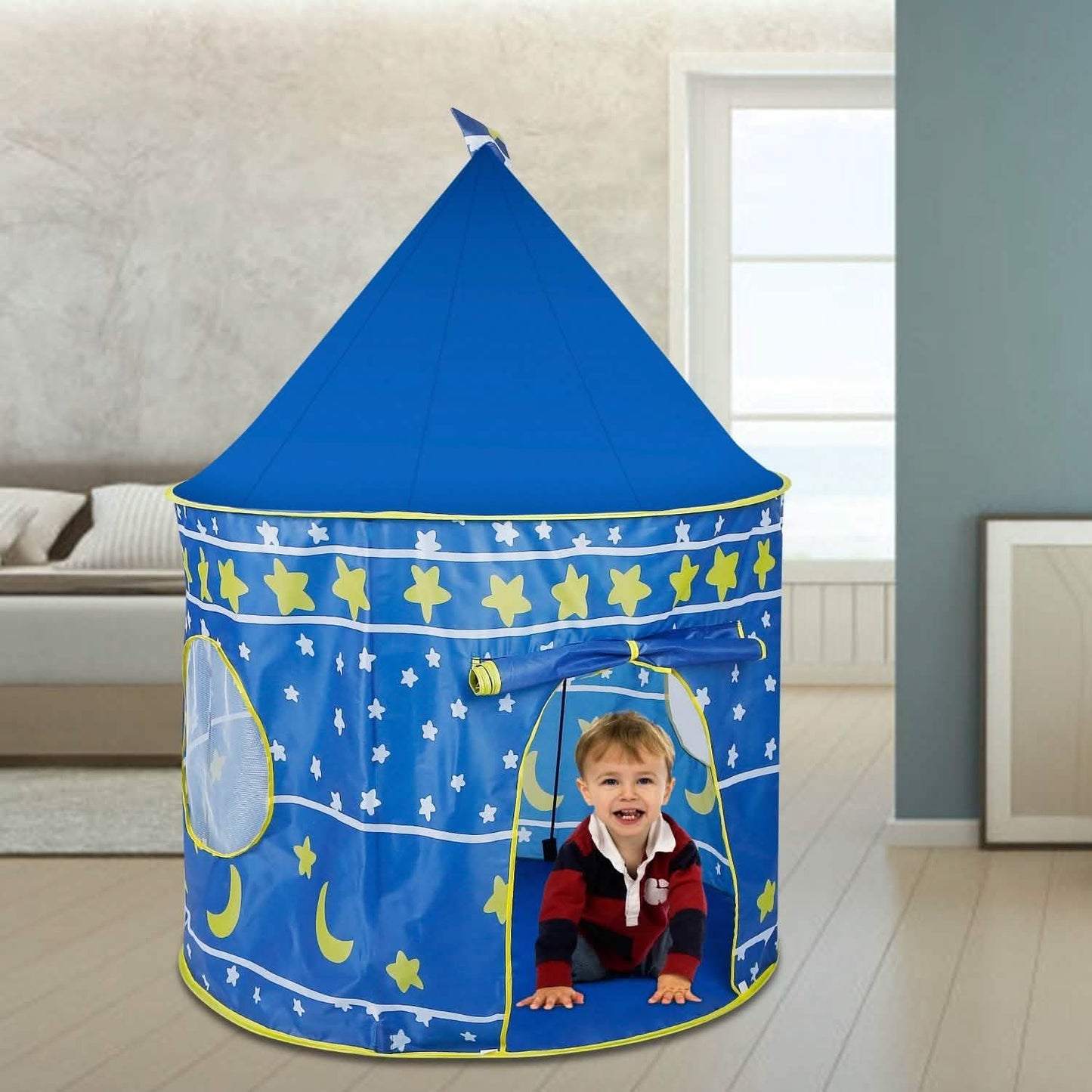 Kinder-Faltspielzelt zum Aufstellen