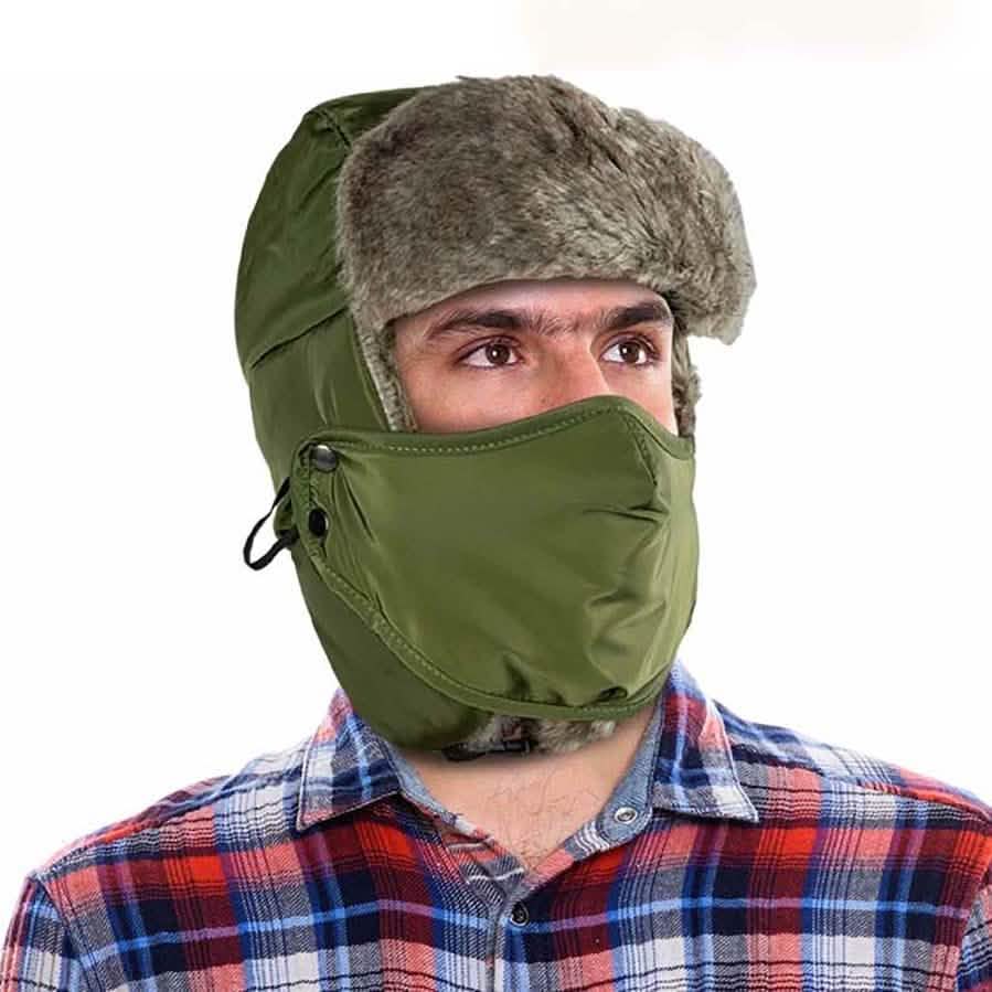 Kinder Winter-Fliegermütze mit maximaler Abdeckung