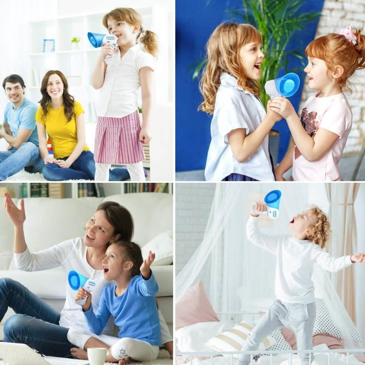 Kinder-Stimmenverzerrer mit 7 verschiedenen Stimmmodifikationen